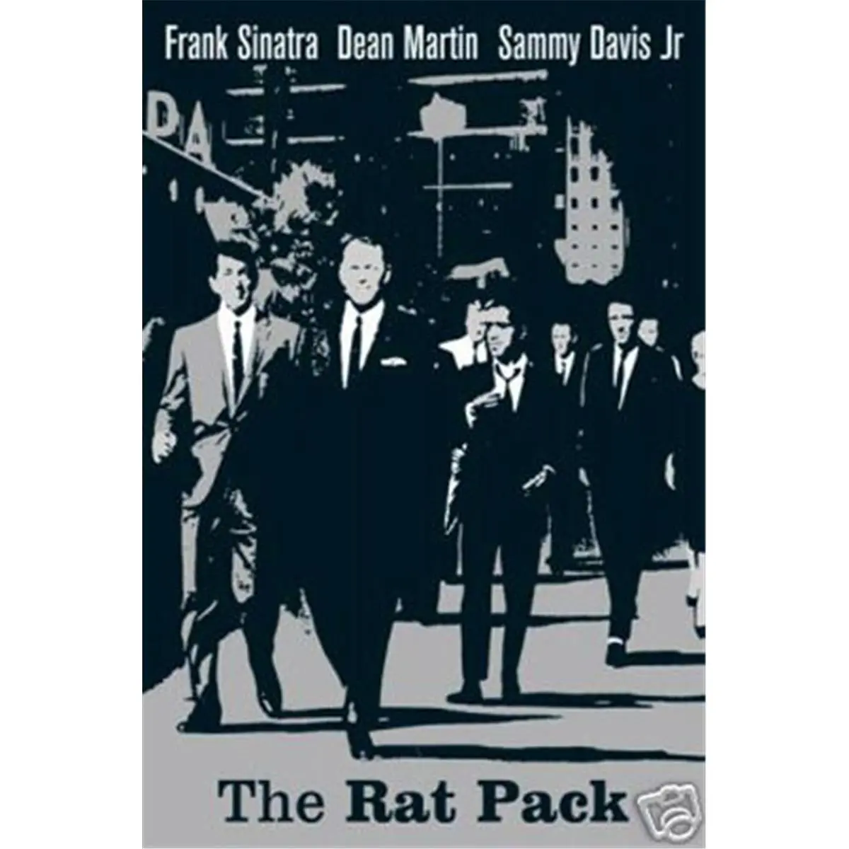 212 MAIN Vintage Frank Sinatra Rat Pack Vegas Walk Poster - 24x36 in Large Artistic Collectible Print, Room Decorations for Entertainment Enthusiasts