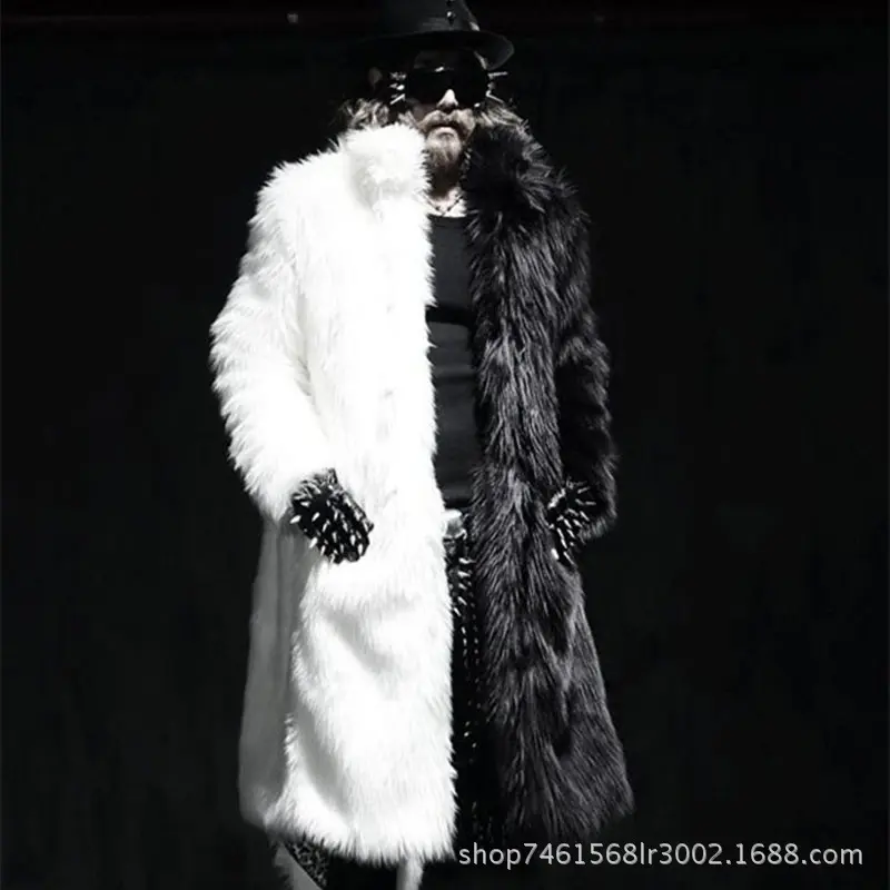 Black and white stitching