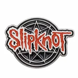 Rock enamel pin