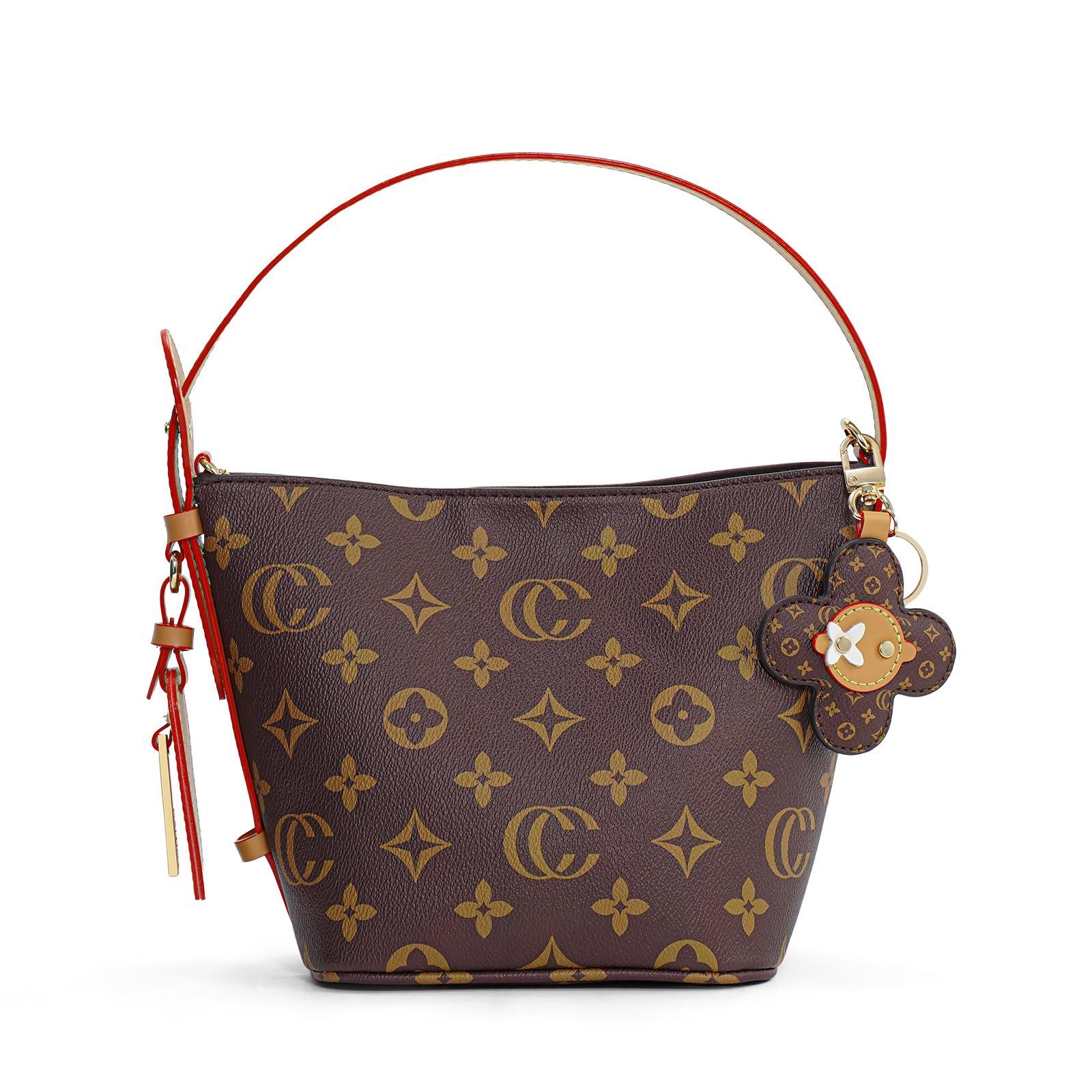 CN6098 New Fashion Printed Bucket Bag 2026, Luxurious and Trendy Shoulder Bag