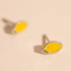 Mini Lemon Stud Earrings