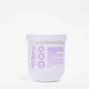 Milagros Intensive Repair Hair Mask with Onion Extract & Peptides | Anti-Frizz & Shine