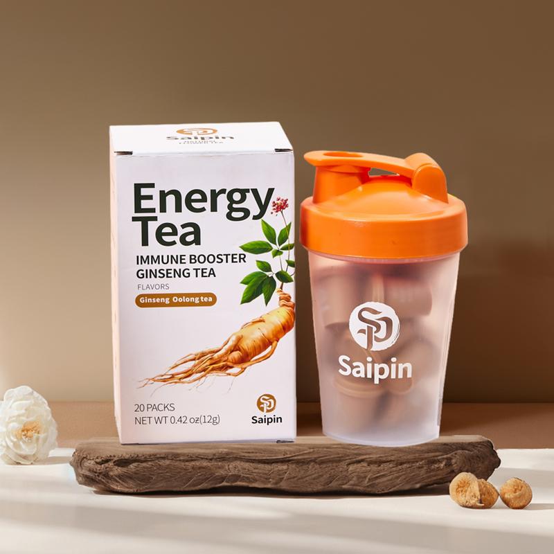 SAIPIN Energy Tea - Ginseng Power Freeze-Dried Pure Tea for Immune ...