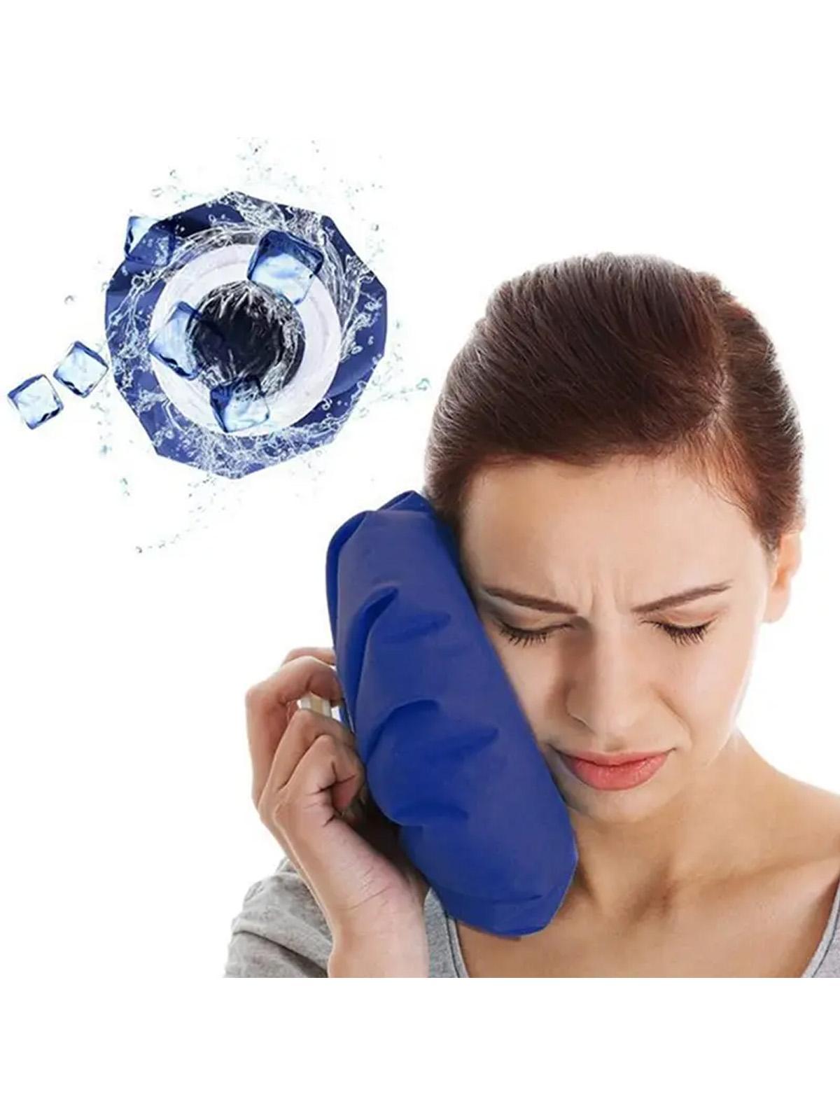 Reusable Hot & Cold Ice Pack for Injuries, Headaches, Teeth Pain, Menstrual Relief, Multi-Purpose Pain Management Solution