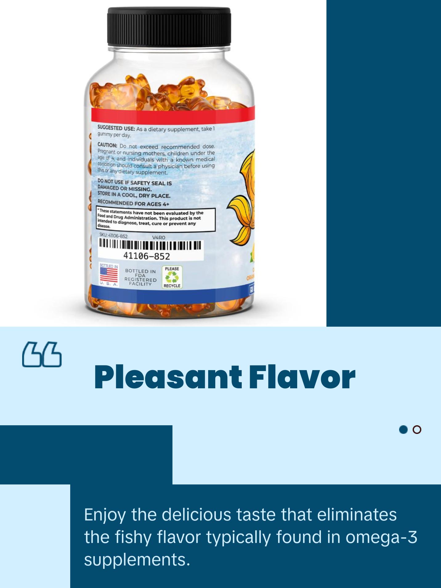 Kids Omega-3 Gummies DHA + EPA - 60 Count