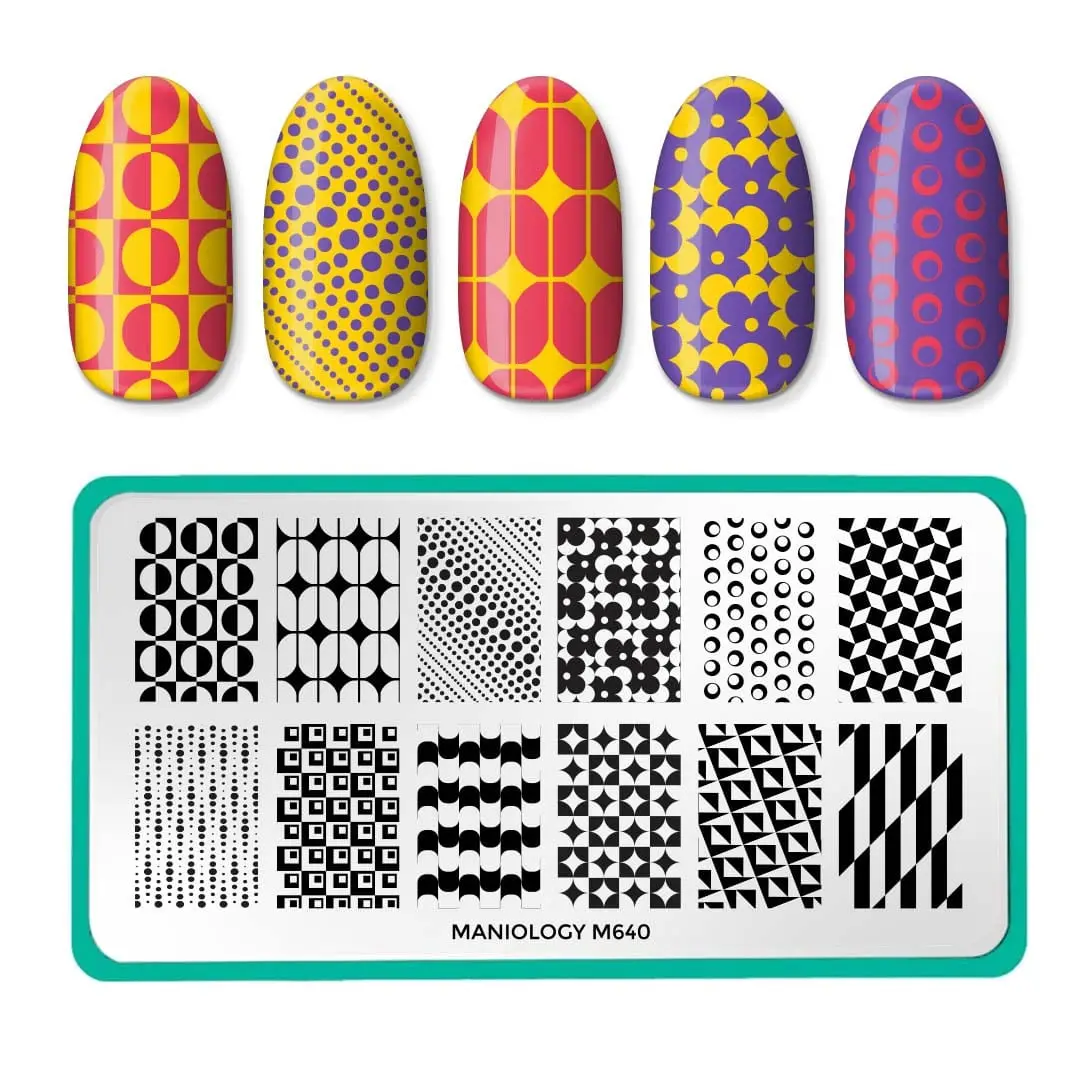Alt Aesthetic Nail Stamping Plate (M640)