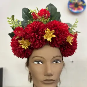 Beautiful Vibrant Catrina Headband for Dia de los Muertos