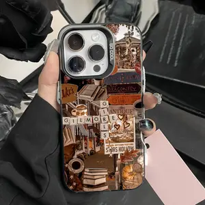 G-Gilmore Girls aesthetic Phone Case For iPhone 16,15,14,13,12,11,Pro,Max,Plus,Mini,XS Anti Fall Black Matte Hard Bumper