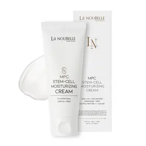 La Noubelle MPC Stem-Cell Moisturizing Cream | Advanced Anti-Aging & Skin Regeneration with Caviar, Peptides, and ADSC-CM | Deep Hydration | Premium K-Beauty | 3.38 fl oz