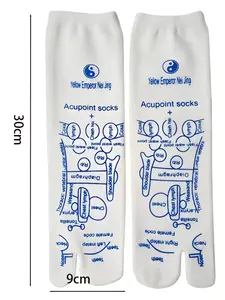 Professional Foot Reflexology Massage Socks, Physical Therapy Relief, Fatigue Reduction, Unisex, Universal Fit, Massaging Tool