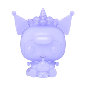 Funko Pop! Kuromi (Translucent Purple) with Pop! Protector #62 3K limited edition