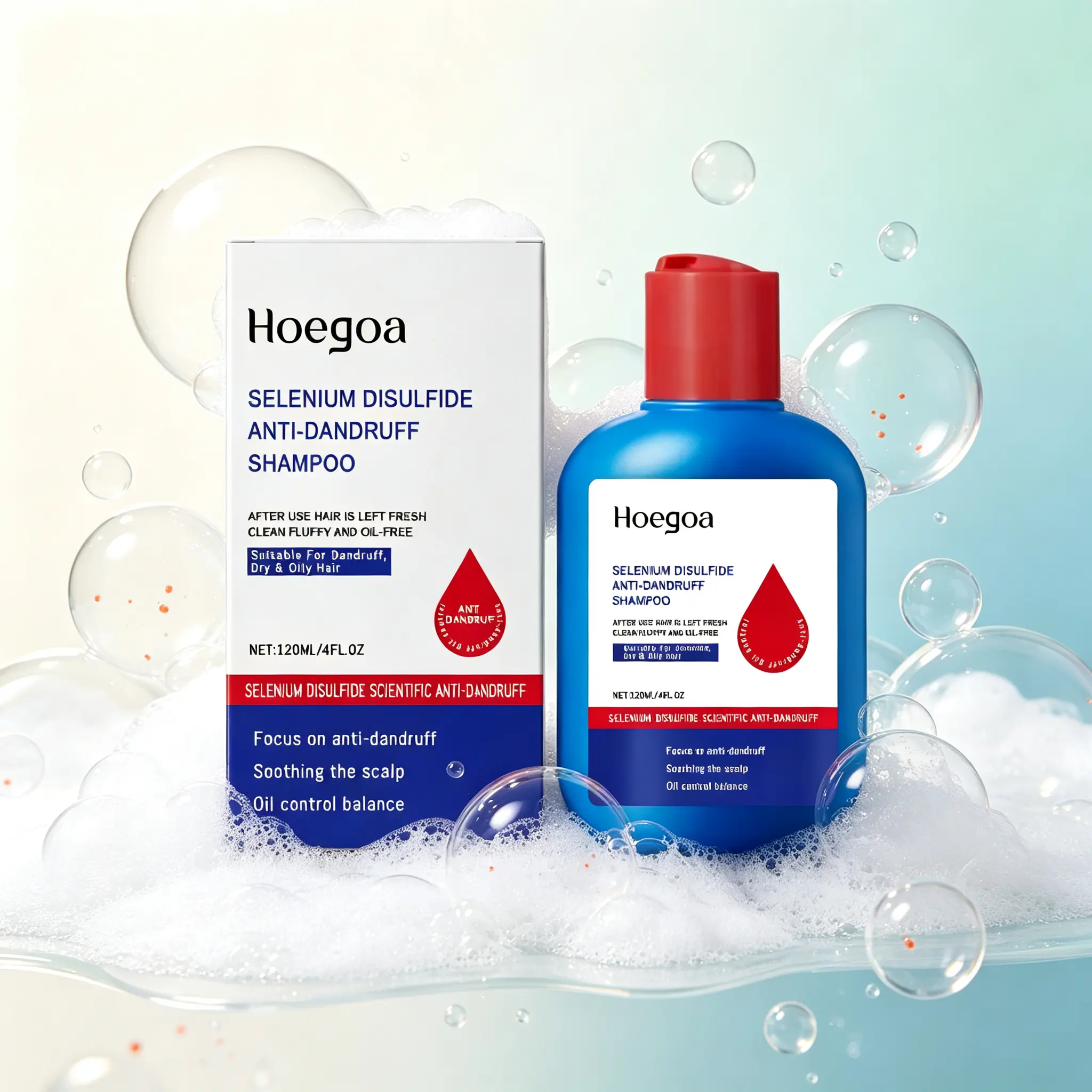 Clarifying Shampoo (120ml) - Gentle Daily Hair Cleanser, Lightweight Formula for Dry & Oily Hair, Clean, Fresh & Oil-Free Results