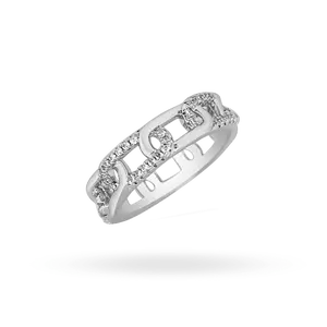 'Angie' Paperclip Ring