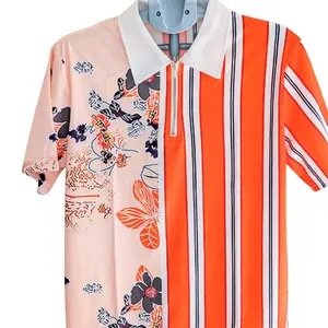 Men's Y2K Cybercore Graphic Shortsleeve T-Shirt - Heavyweight Boxy Fit, Casual Streetwear, Urban Tropical Top