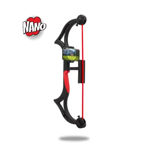 AccuBow Nano - Black - Virtual Archery & Bowhunting Simulator for Kids