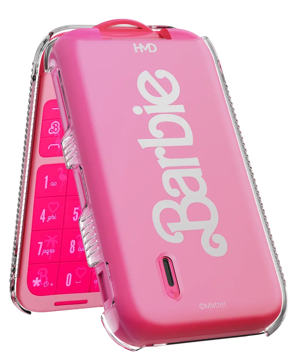 Clear Case for HMD Barbie Phone (USA VERSION ONLY), Nakedcellphone  Transparent Hard Shell Slim Cover (Screen Protection, Textured Grip) -  TikTok Shop