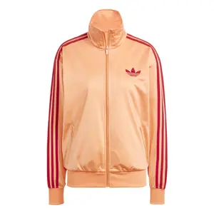 adidas Womens Adicolor Classic Firebird Loose Jacket Athletic Outerwear Casual - Orange adidas Womens Adicolor Classic Firebird Loose Jacket Athletic Outerwear Casual - Orange