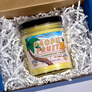 Paopu Fruit Candle | Kingdom Hearts Candle | Vegan Apricot Wax Candle