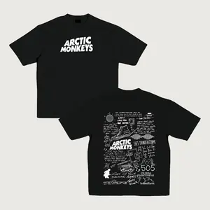 Arctic Monkeys Band Cotton T-Shirt – Unisex Fit, Soft Breathable Fabric, Casual Summer Rock Tee