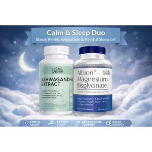 Calm & Sleep Duo | Stress Relief, Relaxation & Restful Sleep Support
