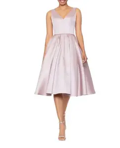 AQUA Formal Dresses & Evening Gowns , fit & flare, blush, Size 4, brand New