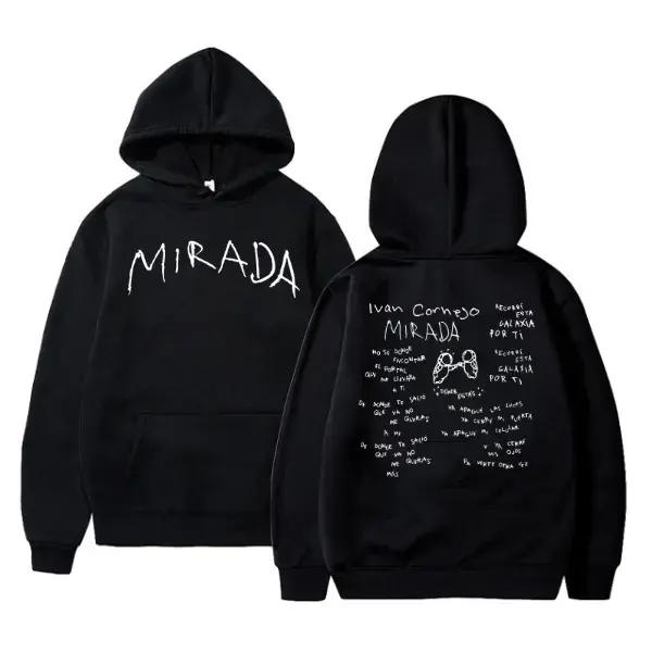 Ivan Cornejo Mirada Tour Hoodie and Donde Estás Shirt – Unisex Cotton Shirt for Men & Women – Merch, Unisex Streetwear