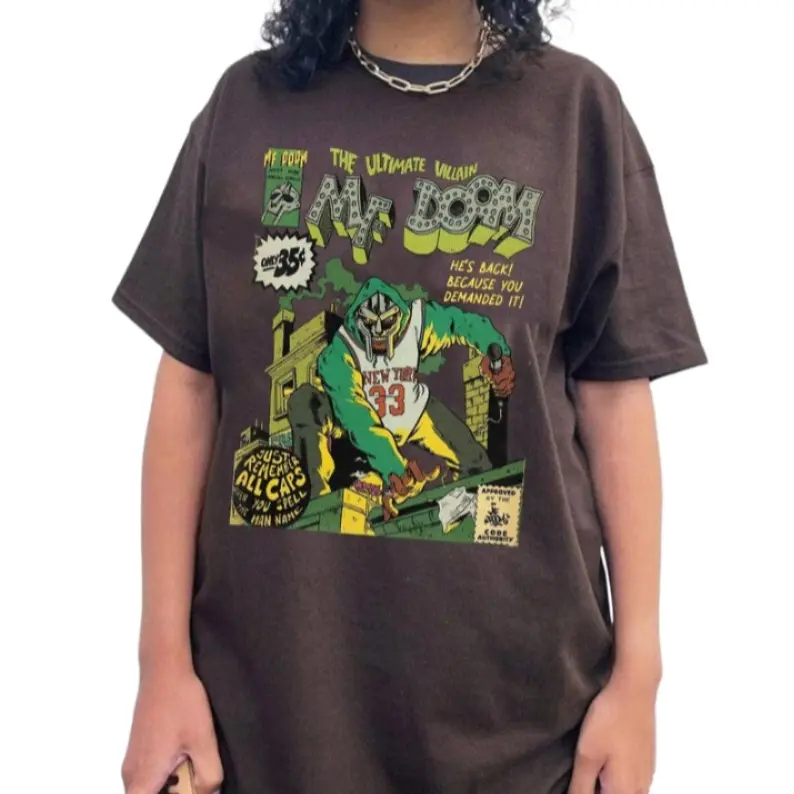 Madlib Doom All Caps Shirt, Mf Doom Shirt, Hip Hop Unisex Tee, Madvillain Metal T-shirt