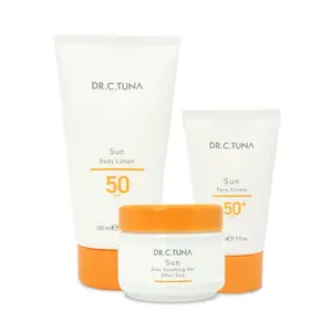 Dr. C. Tuna Sun Set SPF 50 Daily Care Face Cream & Body Lotion with Hyaluronic Acid & Nourishing Oils 150ml