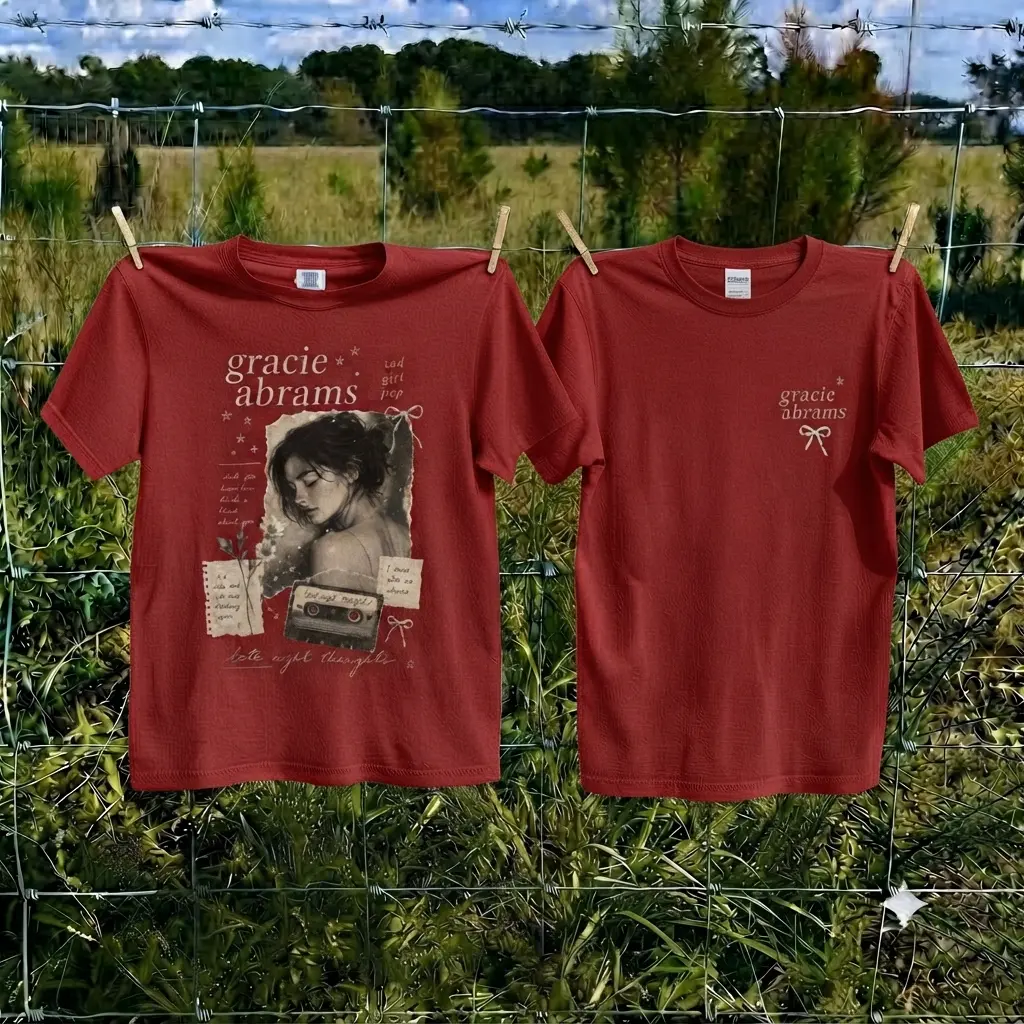 Gracie 2 Side Comfort Colors 1717 Shirt -  Screen Printed on Comfort Colors Shirt - Unisex Heavy Cotton Tee - Gift for Fans - Gift Ideas