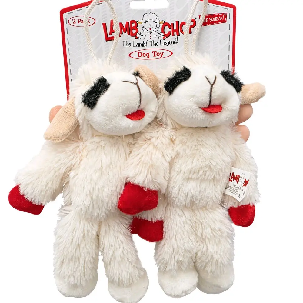 Lamb Chop Dog Toy (2 pieces) Lamb Chop Dog Toy (2 pieces)