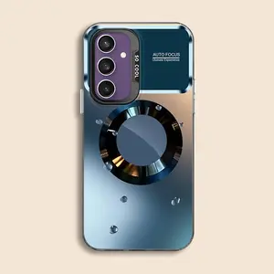 Suitable for [Galaxy S23 Fe] New high-end water drop magnetic IMD mobile phone case New business simple soft silicone mobile phone case with magnetic function Affordable price Anti-drop and anti-fingerprint 995