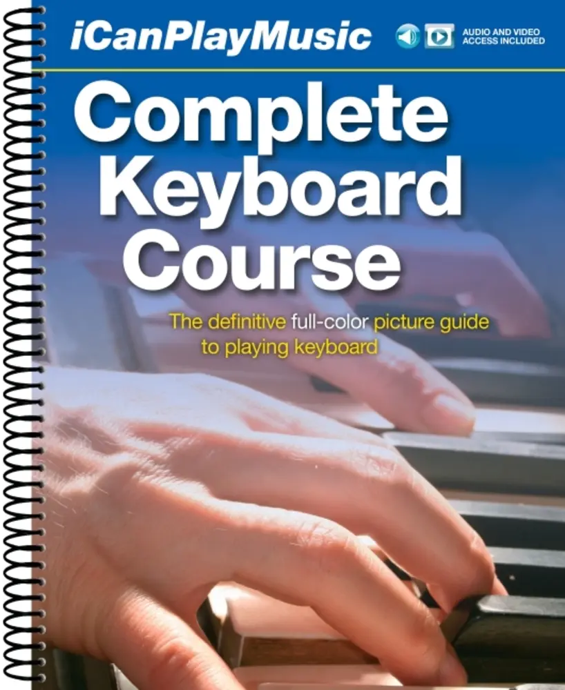 USED Book - I Can Play Music: Complete Keyboard Course - Book/Online Audio [With CD (Audio) and DVD] by Hal Leonard Corp. (Misc.) - english