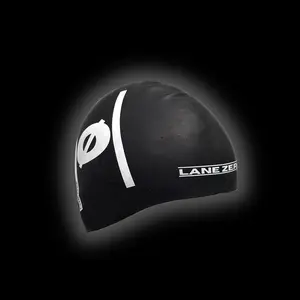 LANE ZERØ - Founders Edition Swim Cap - Matte Black
