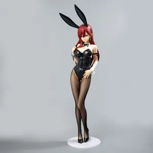 Fairy Tail Erza Scarlet Bunny Girl Standing Pose Anime Figure Ornament