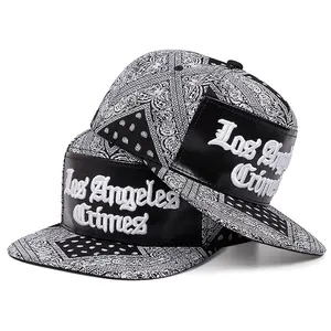 Los Angeles Crimes Bandana Baseball Cap Slays! American Street Style, Be a West Coast OG