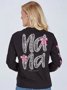 Simply Southern Nana Bows Long Sleeve T-Shirt