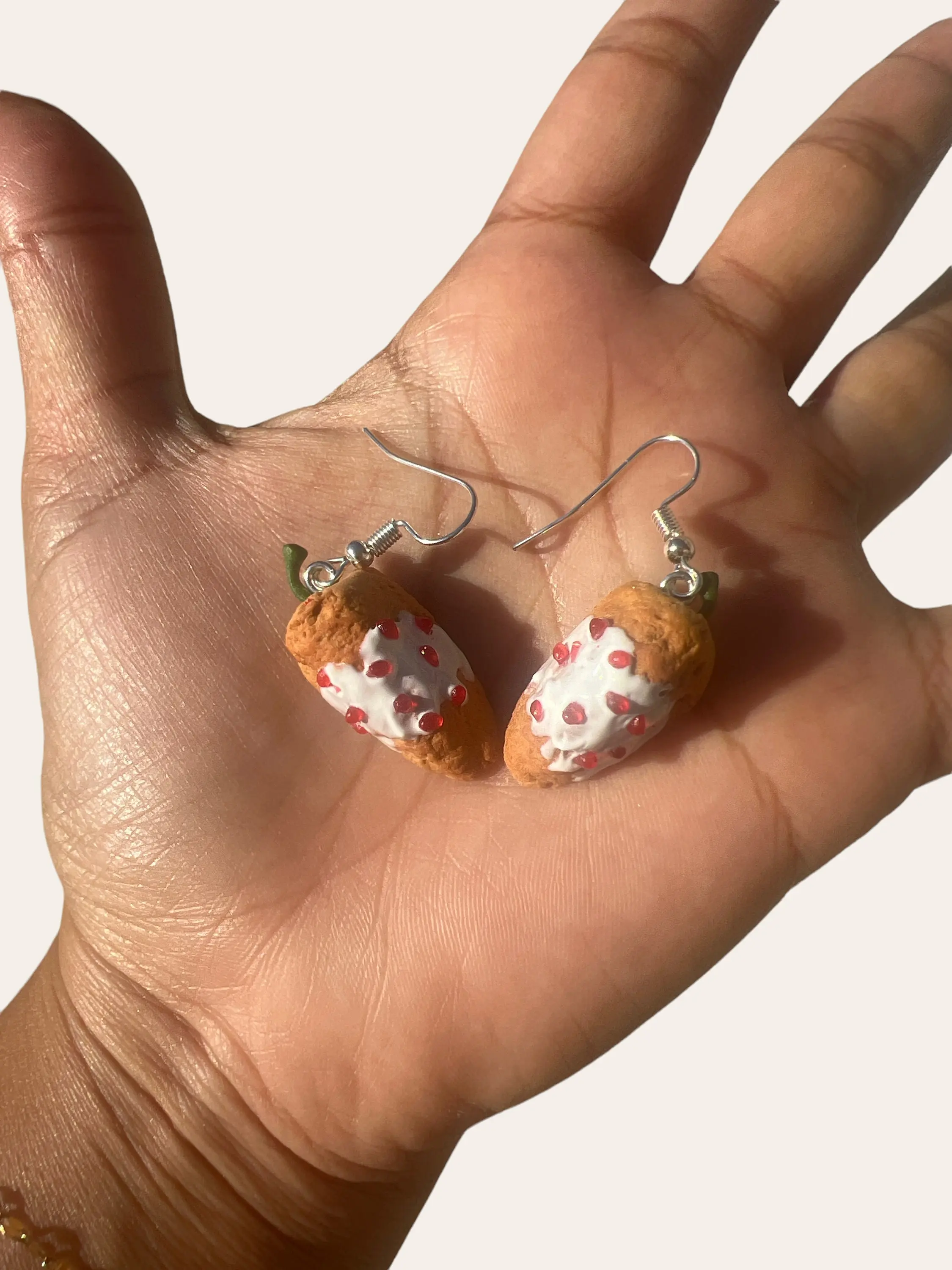 CHILE EN NOGADA EARRINGS