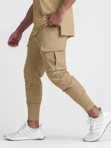 ASRV 2026 Spring Autumn Men's Casual Athletic Pants, American Style Youth Casual Straight Leg Straight Fit Sports Pants, Multi-Pocket Quick-Dry Pants In Stock Trouser