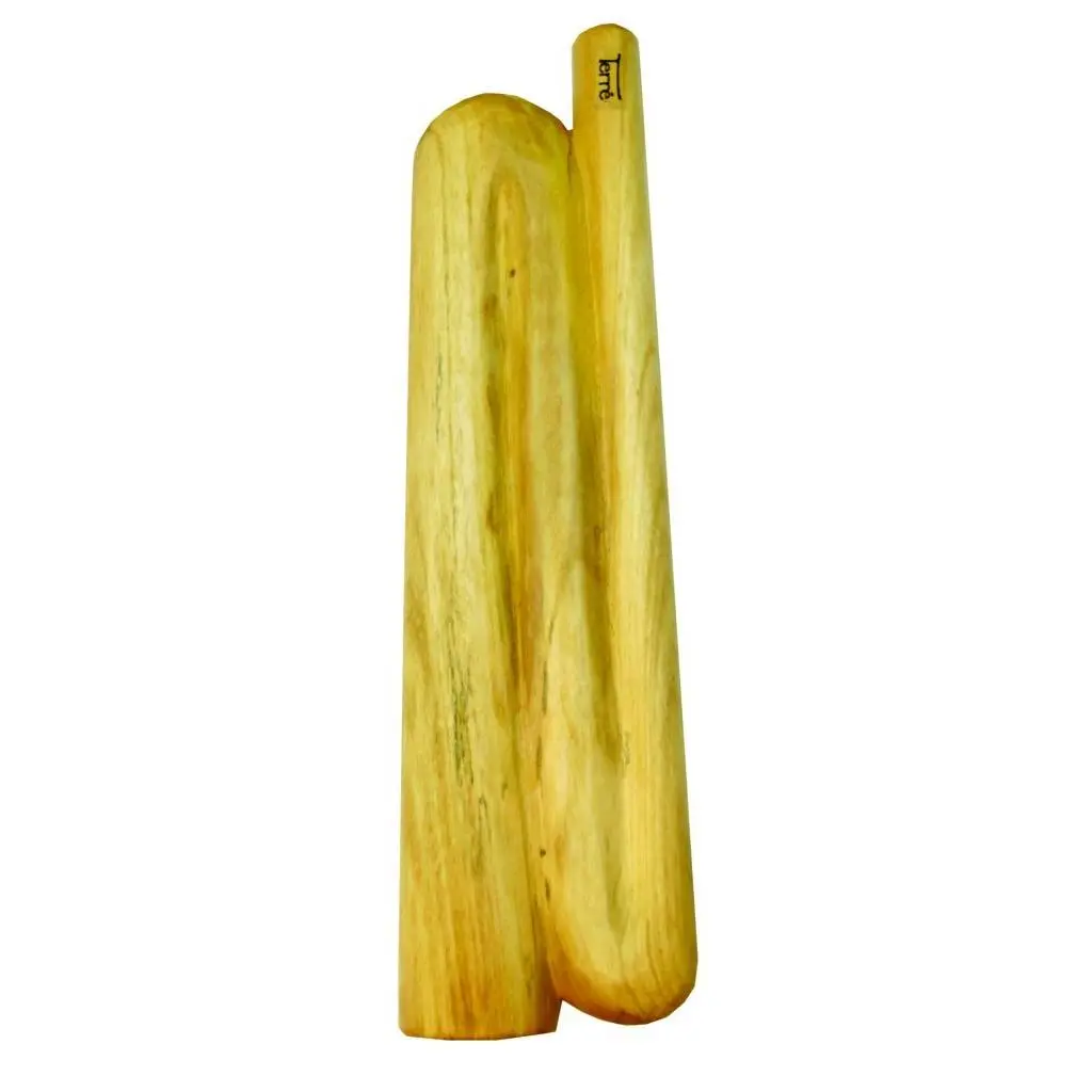 Travel didgeridoo Wood no key 26" length, 7" width,  2" mouth, 3" bell end