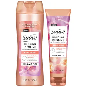 Suave Bonding Infusion Repairing Shampoo & Hair Mask Springtok Haircare Restore Comfort Conditioner Salon Cleansing