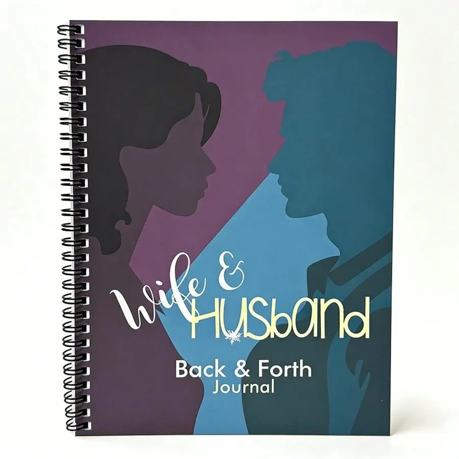 Couple's Love Diary for Mutual Communication, Enhance Marital Bond, Perfect Gift for New Semester, Relationship Building Tool, Interactive Notebook, Notebook Journal