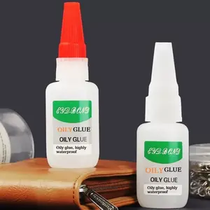 1pc 20g Oil-Based Rubber Adhesive, High Strength Glue, Strong Waterproof Liquid for Ceramic Metal Glass Rubber High Viscosity Shoes, Non-Prop 65 Compliant