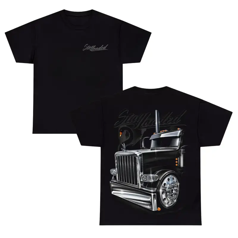 Shop Deals Stay Loaded semi truck Graphic Tee, Graphic T-Shirt, Unisex Cotton Tee, Printed Shirt Casual Everyday Wear