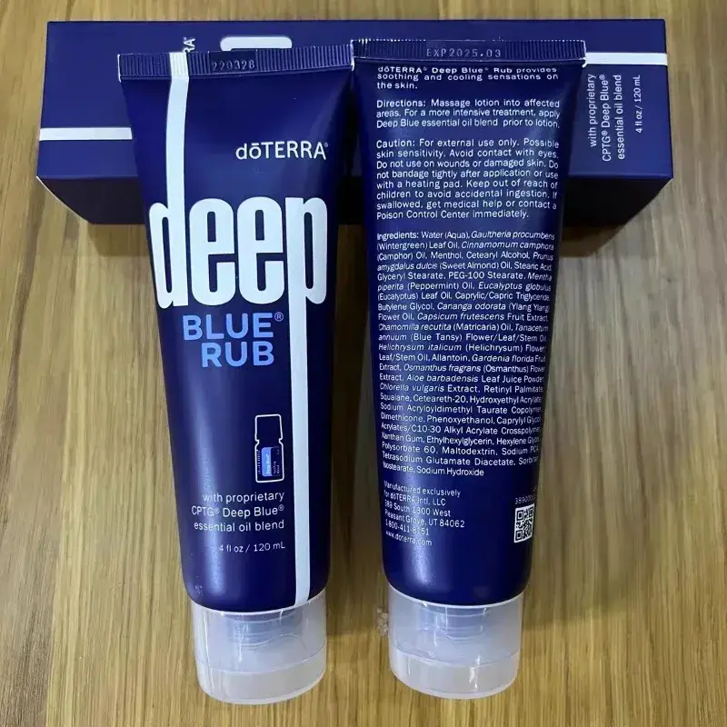 Do TERRA Essential Oil Soothing Cream Deep Blue