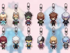 Video Game and Anime Character Acrylic Keychains