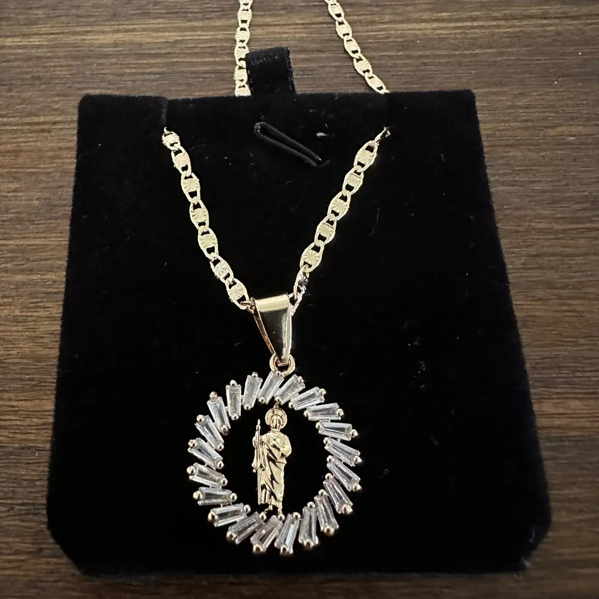 San Judas Tadeo Necklace cadenita de San juditas regalo