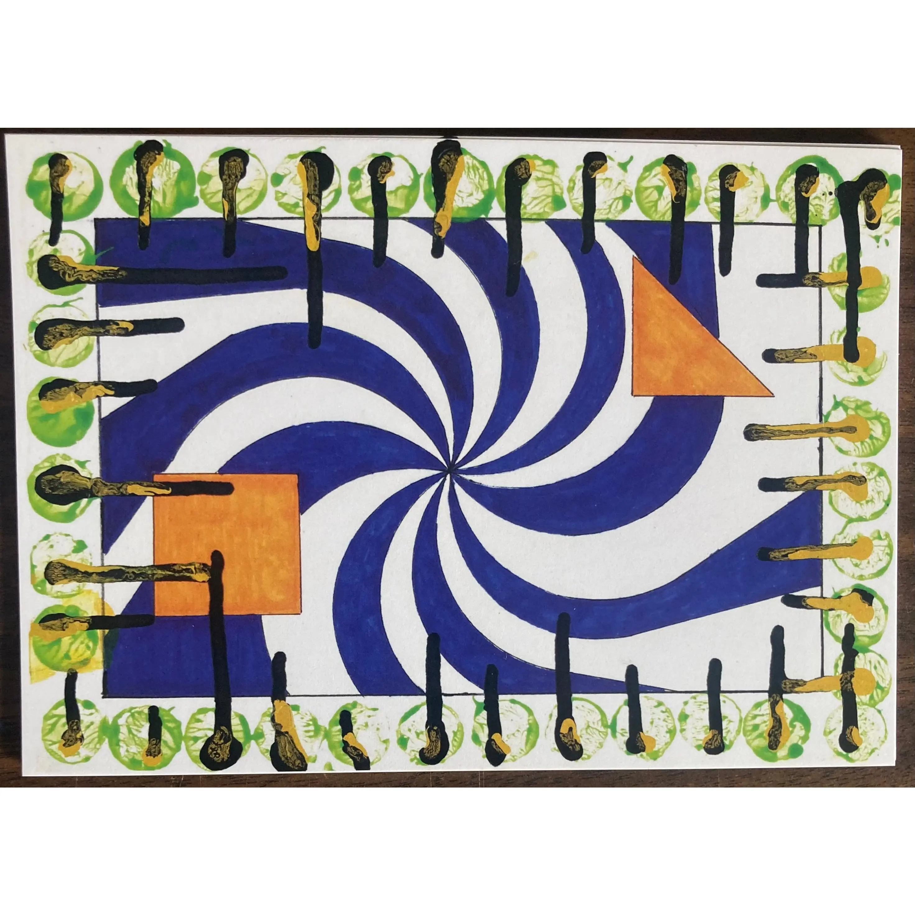 Untitled 5 (abstract print)