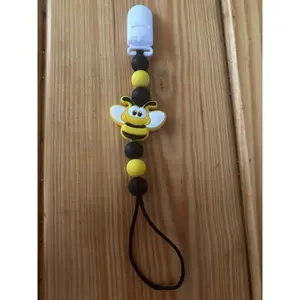 Bee Pacifier Clip