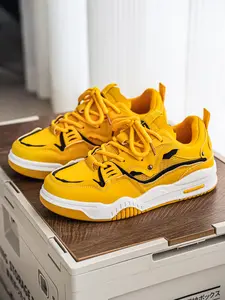 Chunky Sneakers for Men - Trendy Platform Shoes Colorful Athletic Sneakers
