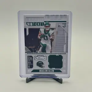 Panini Contenders Football Rookie Ticket Braelon Allen 235 61 0 RC Card with Jersey Patch